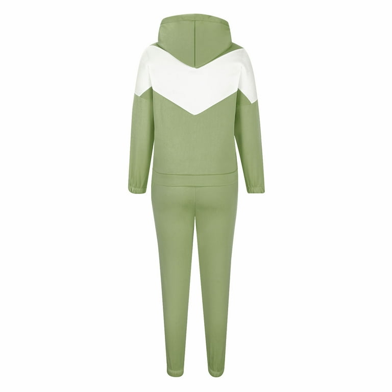 Buy WEET Women's Round Neck Sweatshirt and Joggers Full Set Peach Tracksuit  (Light Green) Online at Best Prices in India - JioMart.