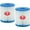 2 Pcs, variant on Type I Pool Filter Cartridge, 3.11 x 3.48 Inch Size I for Swimming Pool Filter,Pool Filter Pumps Universal Replacements (6 Pcs)