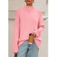 thumbnail image 2 of Suéter PRETTYGARDEN 2025 Rosa Oversized Cuello Alto Talla S, 2 of 8