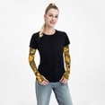 thumbnail image 6 of Easygdp Bees and Honeycombs Adult Ice Silk Sunscreen Arm Cover with Thumbhole, Cooling Compression Arm Cover for Fishing, 6 of 8