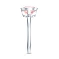 thumbnail image 4 of Rosec Jewels IGI Certified Lab Grown Pink Diamond Engagement Ring 2 Carat - VS1 Clarity, 10K White Gold, US 8.00, 4 of 9