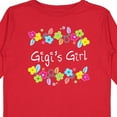 thumbnail image 4 of Inktastic Gigis Girl Bright Flowers Girls Long Sleeve Toddler T-Shirt, 4 of 5