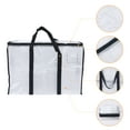 thumbnail image 3 of REGALWOVEN 4 Packs Clothes Storage,Foldable Storage Bags,Moving Bags for Organizing Bedroom,Closet Organizers and Storage with Handles Clear 27*10.5*17.5in, 3 of 7