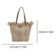 thumbnail image 2 of Bolso de mano para mujer bolso de viaje moderno con borla bolsos de fin de semana bolso Hobo de trabajo, 2 of 6