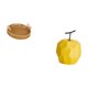 thumbnail image 5 of Cestas de almacenamiento,Cestas de almacenamiento de cocina tejidas con asas hechas a mano,figura de arte,Escultura de fruta de porcelana decorativa para el hogar.,Estatua de, 5 of 8