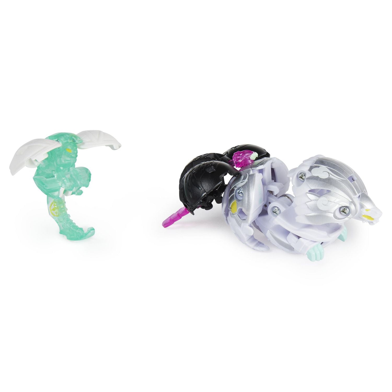 Bakugan Evolutions, Sectanoid and Babadrill Battle Strike Pack, Includes 6 Bakugan Action Figures, 9 Trading Cards and 8 BakuCores, Kids Toys for Boys, Ages 6 and Up