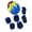 Blue, variant on Karymi 7Pcs Set Children Kids Helmet Knee Elbow Pad Cycling Skate Bike Protecs Flash Deal Up to 45% off Victoria Day