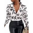 thumbnail image 1 of Blusas para Mujer, con Botones, Estilo Informal, de Negocios, de Larga, Elegantes y Sexys. Letra XL, 1 of 10