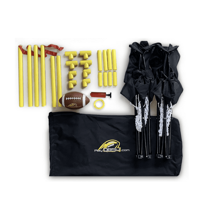 QB54 - The Ultimate Football Yard Game Set, Outdoor Football Toss