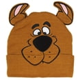 thumbnail image 1 of Scooby Doo Costume Hat Beanie Embroidered Scooby Original Cartoon Network Face, 1 of 2