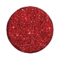 thumbnail image 2 of Balery Red Glittertire Cover Waterproof Dust-Proof, Universal Spare Wheel Tire Cover For Trailer, Rv, Suv Truck And Vehicle Camper Accessories-16 Inch, 2 of 9