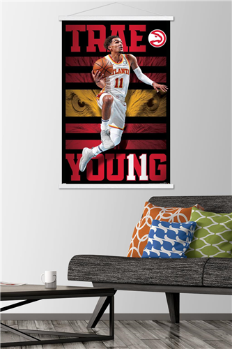 NBA Atlanta Hawks - Trae Young 20 Wall Poster, 14.725 x 22.375