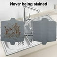 VELOVYO Protective Sink Divider, Strong Suction Kitchen Sink Mat, Super