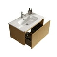 thumbnail image 3 of Bathroom Vanity | Floating Style, Integrated Basin | Melamine Build | Protect from Sharp Corners, 3 of 5