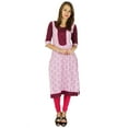 thumbnail image 2 of Phagun Indian Ethnic Kurti Cotton Designer Bollywood Kurta Women Tunic Dress, 2 of 5
