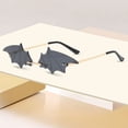 thumbnail image 3 of BotaniNest Flame Sunglasses Glasses Gothic Bat Wing Glasses And Styles, 3 of 3