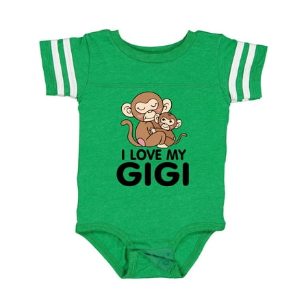 

Inktastic I Love My Gigi Gift Baby Boy or Baby Girl Bodysuit