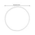 thumbnail image 2 of TOPINCN Rubber Seal Ring,Replacement Gaskets ,6Pcs New Replacement Gaskets Rubber Seal Ring For Magic Bullet Flat/Cross Blade, 2 of 6