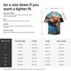 thumbnail image 5 of Fotbe Colorful Underwater Sea Turtle Camisa Estampada de Manga Corta para Hombre, Casual de Verano, Estilo Playero, Sin Arrugas-4X-Large, 5 of 5