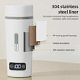 thumbnail image 3 of Portable Electric Kettle for Boiling Water 1.5Cup Tea Coffee Kettle, 3 of 8