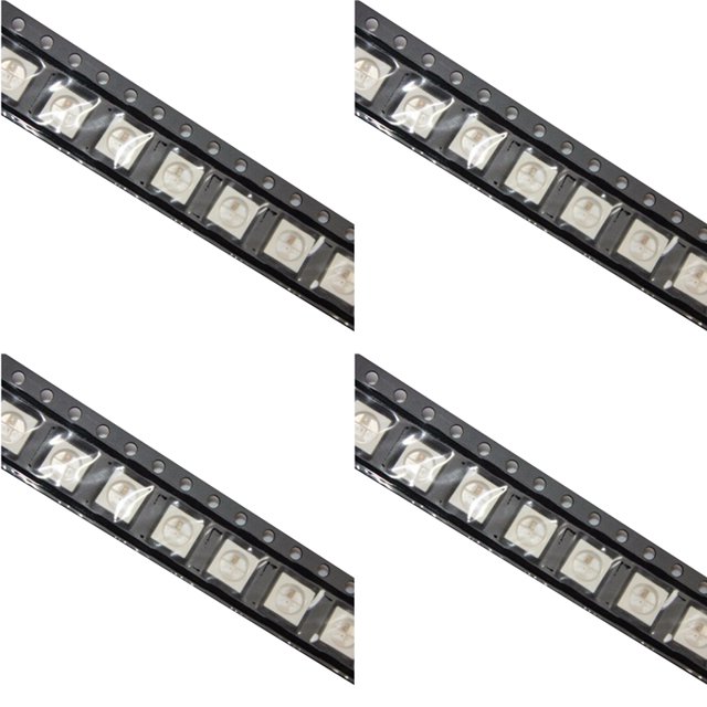 2000 Uds WS2812B () Chip LED 5050 RGB SMD Versión WS2812 Píxeles Digitales Direccionables Individualmente DC5V