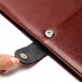 thumbnail image 5 of Big Clearance! For MacBook Air 13.3 Inch Case PU Leather Carrying Book Folio Protective Stand Cover Sleeve Compatible With MacBook Air 13.3 Inch Model A2179 A1932, 5 of 8