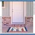 thumbnail image 5 of Harpi 4th of July Decorations Clearance, Patriotic Welcome Doormat Retro American Flags Door Mat with Slip Resistant Rubber Vintage Linen Floor Mat for Independence Day Indoor Outdoor Home, 5 of 8