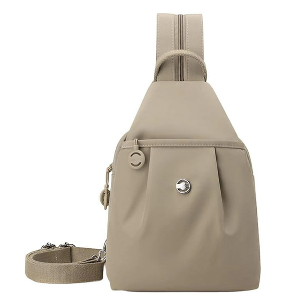 Mochila para desplazamientos diarios, riñonera deportiva ideal para viajes, bandolera y bandolera convertible, diseño versátil 3 en 1 con múltiples bolsillos, ideal para hombres y mujeres,
