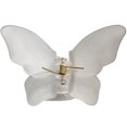 thumbnail image 1 of Brosse de Cheveux Papillon Réaliste Pince à Cheveux Forte Pince à Cheveux Couleur Unie Griffe, 1 of 10
