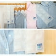 thumbnail image 4 of Recyclable Hanging Wardrobe Dehumidifier Bags | Silica Gel Desiccant | Moisture Absorber | Mildewproof | Discoloration Indicator | Reusable | 2 Pack | 30×12cm for Closet, Storage, Shoe Cabinet, 4 of 9