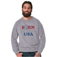 thumbnail image 5 of Popeye Born in the USA Proud American Sweatshirt for Men or Women Brisco Brands S, 5 of 6