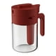 thumbnail image 1 of Tarro de especias de vidrio con cierre de cuchara, resistente al calor, para almacenamiento en la cocina, con cuchara para sal, azúcar y especias., 1 of 7