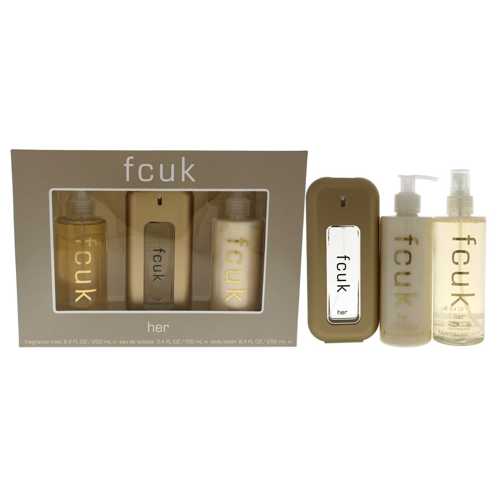 French Connection French Connection UK Fcuk 3 Pc Gift Set 3.4oz EDT
