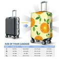 thumbnail image 6 of PAYOHTO Highly Elastic Spandex Suitcase Cover Luggage Cover Small Fits 18 to 21 Inch Vector Oranges Pattern, 6 of 8
