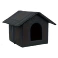 thumbnail image 2 of Caseta para gatos de exterior, casa para mascotas, protección aislante, refugio cálido para gatos callejeros, refugio para gatitos, para jardín de S, 2 of 8
