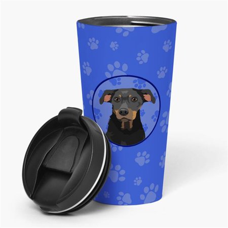 

Carolines Treasures WDK1182TBL215 7.25 x 3.5 in. Unisex Rottweiler Black & Tan No.5 Stainless Steel 16 oz Tumbler Blue