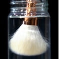 thumbnail image 4 of Creative Mark Goat Hair Mop Brush - # 14 Round, Natural Goat Hair for Watercolor, Oil, Acrylic & Makeup Blending – Ultra‑Soft White Hair  – Short‑Handle, High‑Absorbency Artist Mop, 4 of 7