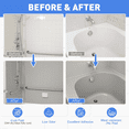 thumbnail image 4 of DWIL Tub and Tile Paint 16.5 oz, Tub Paint for Bathtub, Tile Refinishing with Hardener, Water Based, Low Odor, Semi-Gloss Light Gray, 25-30sq.ft, 4 of 8