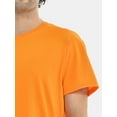 thumbnail image 4 of Athletic Works Men's Solid Tri Blend Tee with Short Sleeves, Sizes XS-4XLT, 4 of 4