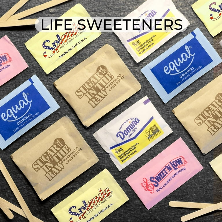 Shop Square Sugar and Sweetener Variety Pack, 650 Packets with