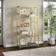 thumbnail image 2 of Evelyn&Zoe Contemporary Metal 4-Tier Bookcase, 2 of 6