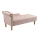 thumbnail image 2 of Divan HomeTrends Capitonado Rosa, 2 of 4