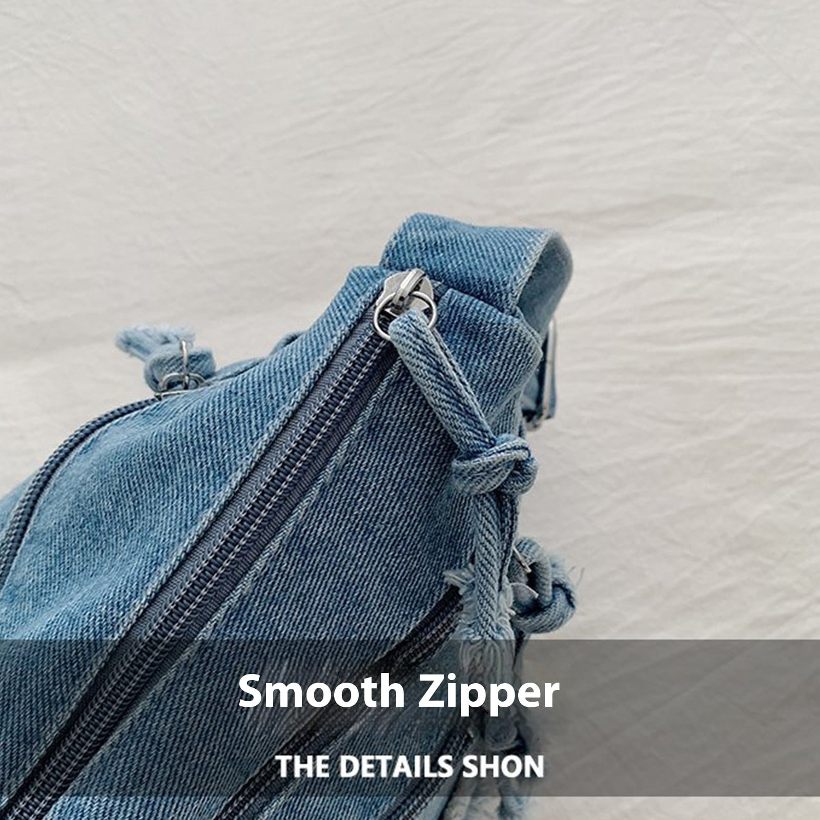 Denims Shoulder Purses for Womens Casual Hobos Bags Shoulder Handbags Crossbody Bag with Adjustable Straps Toted Bag
