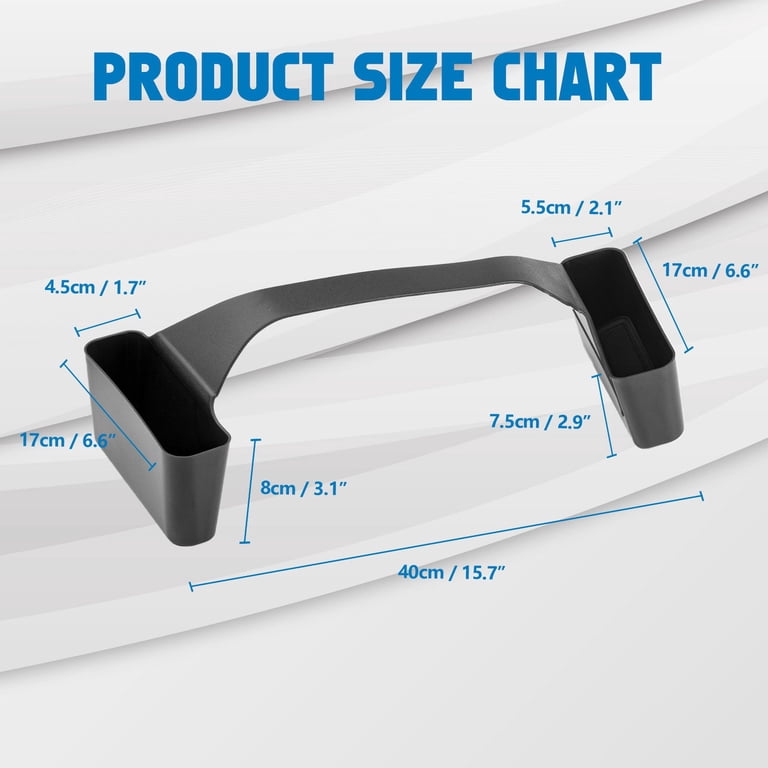 Gear Shifter Side Tray Storage Organizer For Ford Bronco 2021-2023 – ABS Plastic With Adhesive Mount