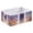 Rainbow Colored, variant on Fabric Open Basket Bins Foldable Storage Basket 2 Sizes Available Shimmering Rainbow