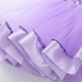 thumbnail image 6 of iEFiEL Kids Girls One Shoulder Bowknot Sequined Ballet Dance Gymnastics Leotard Tutu Dress, 6 of 7