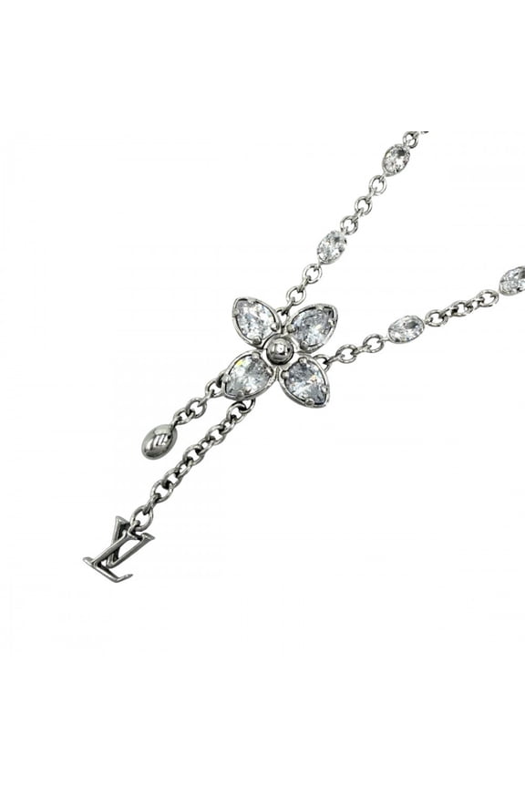 Pre-Owned Louis Vuitton Women's Monogram Flower Necklace, LV Dazzle, One Size Fits All,...