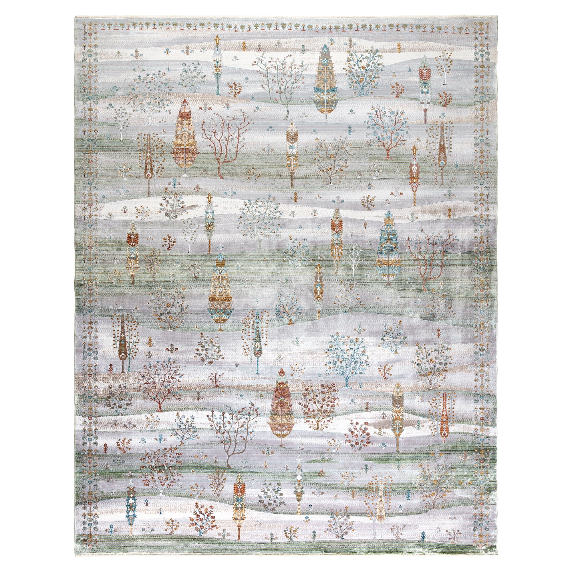 Gertmenian Florance Novara Traditional Oriental Beige Indoor Area Rug, 9x13
