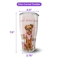 thumbnail image 5 of Happy Mother's Day Brussels Griffon Love Dog Mom Heart Flower 30oz Stainless Steel Tumbler Insulated Cup with Lid Griff Dog Lover - 12004, 5 of 5