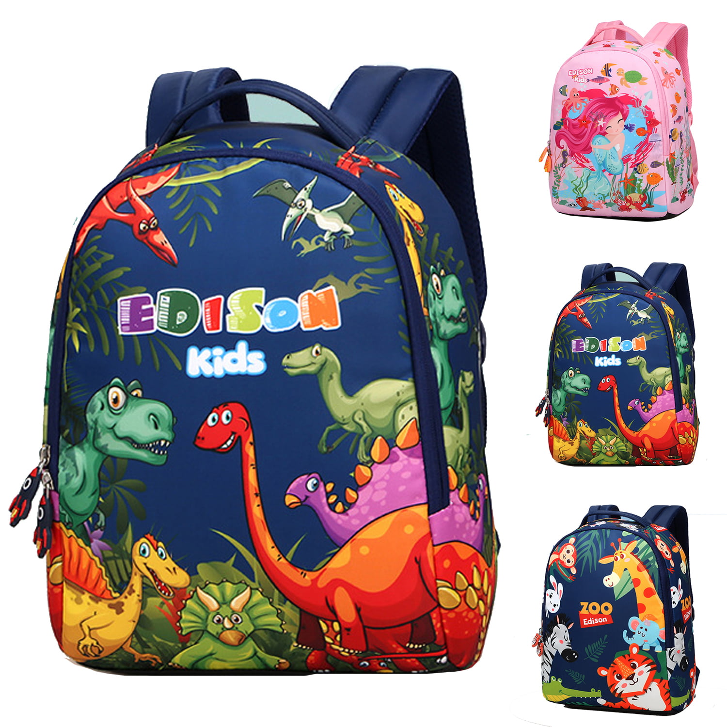 Dinosaur Backpack for Kindergarten Boys Bookbag Kids Primary Elementary School  Bag Preschool Mochilas Para Niños 1st 2nd 3rd 4th Grade Boys Girls 17 Cute  Elementary School Bags for Kids Lightweight Waterproof Primary
